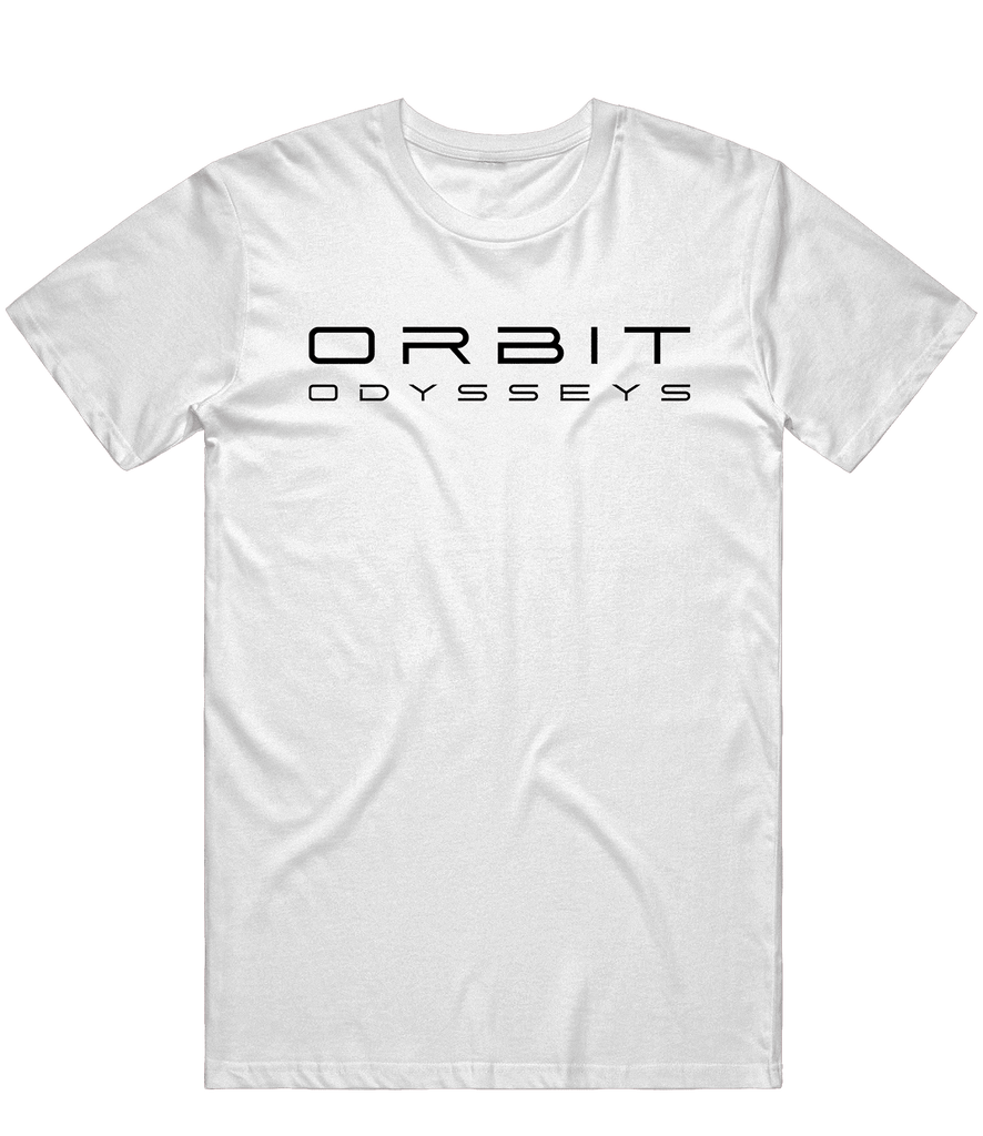 Orbit Odysseys Text Tee - White - ARMA