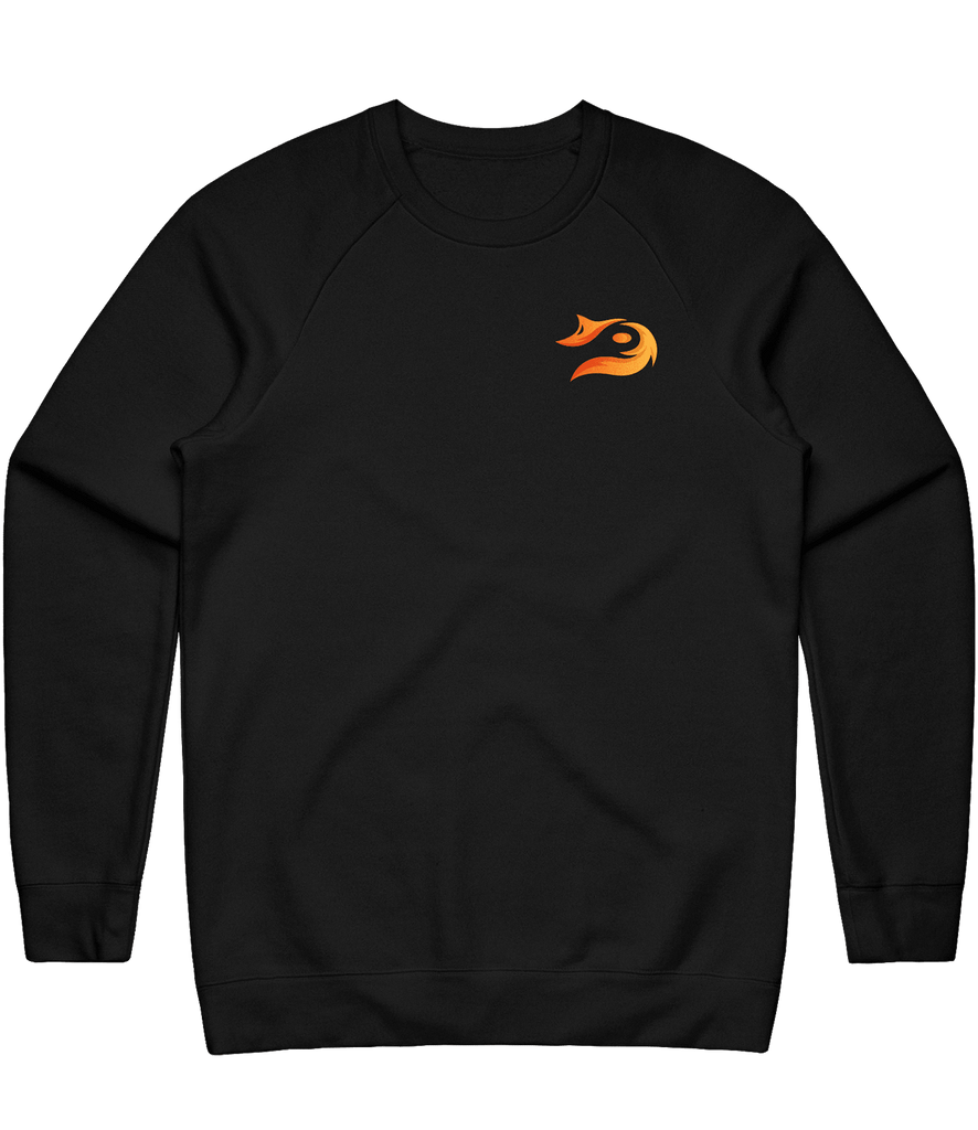Outfox Icon Crewneck - Black - ARMA