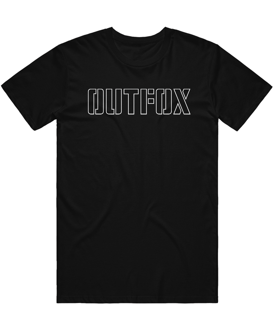 Outfox Outline Tee - Black - ARMA