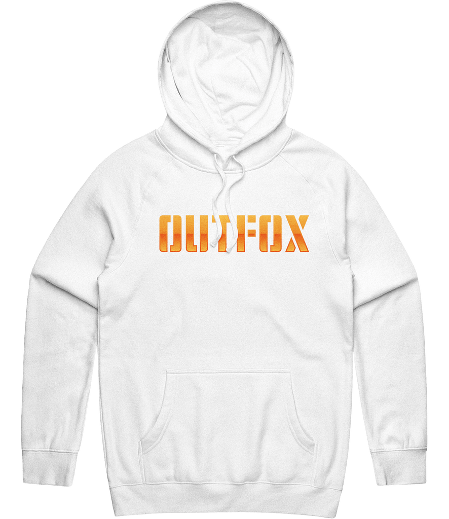 Outfox Text Hoodie - White - ARMA