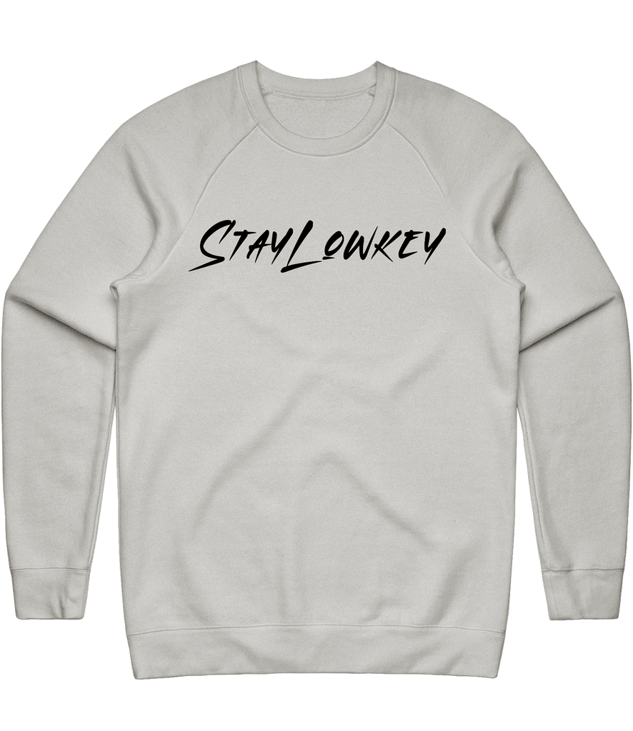 Outkastz "StayLowkey" Crewneck - Grey - ARMA