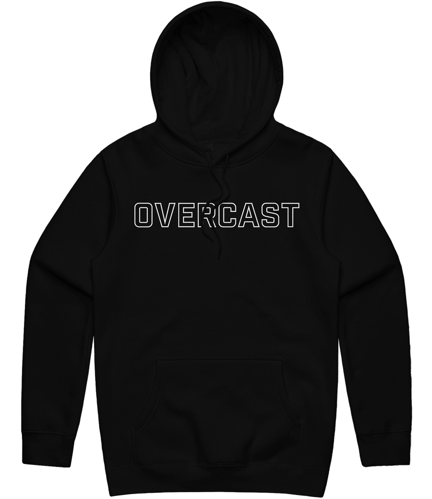 Overcast Text Hoodie - Black - ARMA