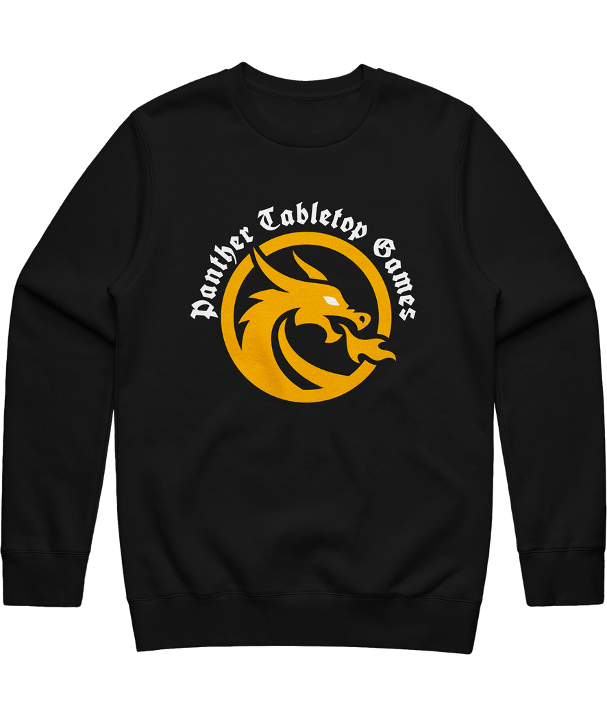 Panther Table Top Crewneck - Black - ARMA