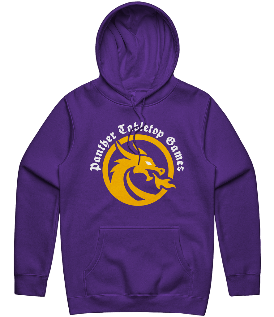 Panther Table Top Logo Hoodie - Purple - ARMA