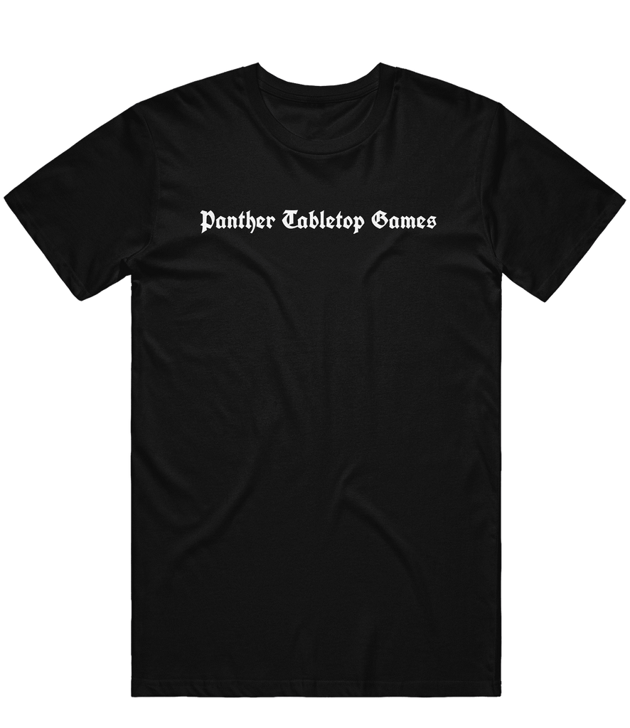 Panther Table Top Text Tee - Black - ARMA