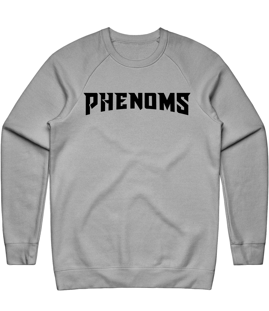 Phenoms Text Crewneck - Grey - ARMA