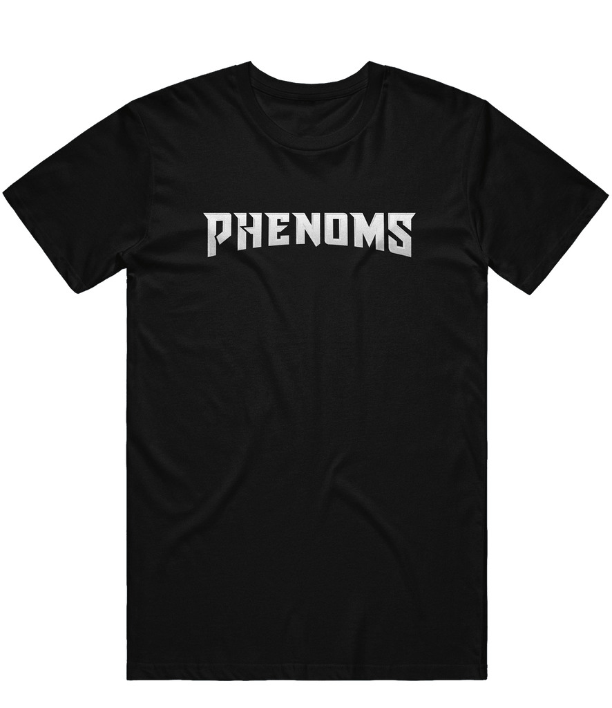 Phenoms Text Tee - Black - ARMA