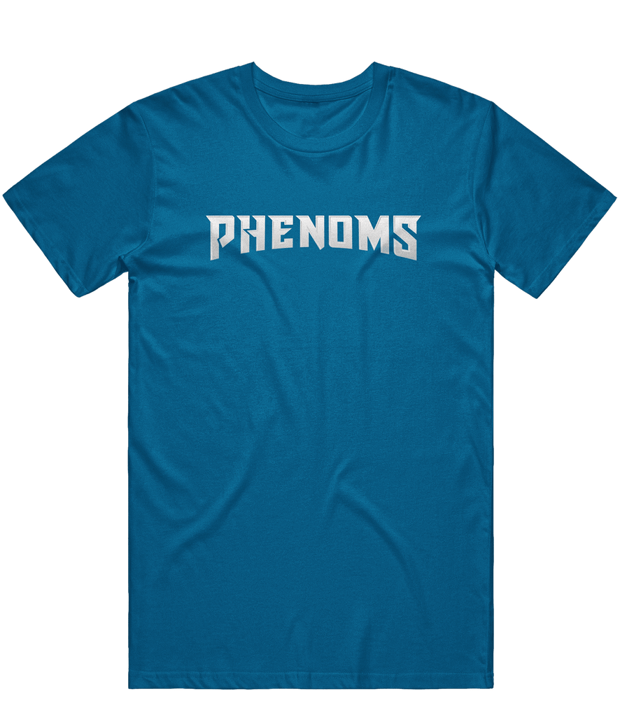 Phenoms Text Tee - Blue - ARMA