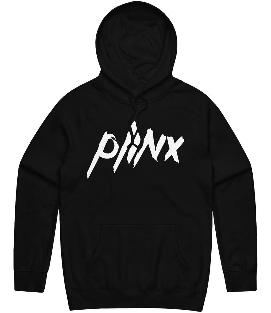 Plinx Text Hoodie - Black - ARMA