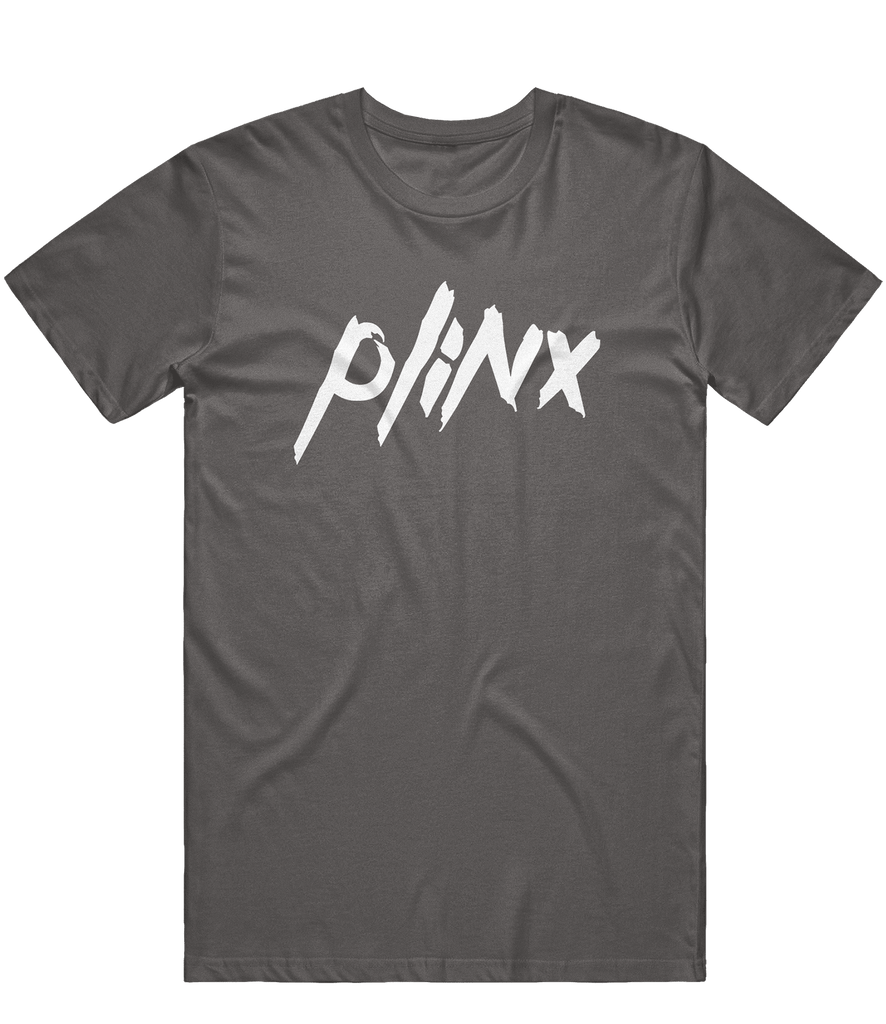 Plinx Text Tee - Charcoal - ARMA