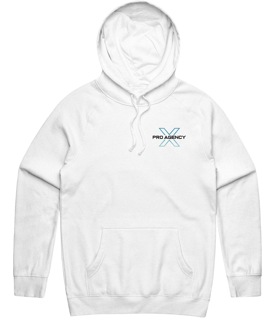 Pro X Agency Icon Hoodie - White - ARMA