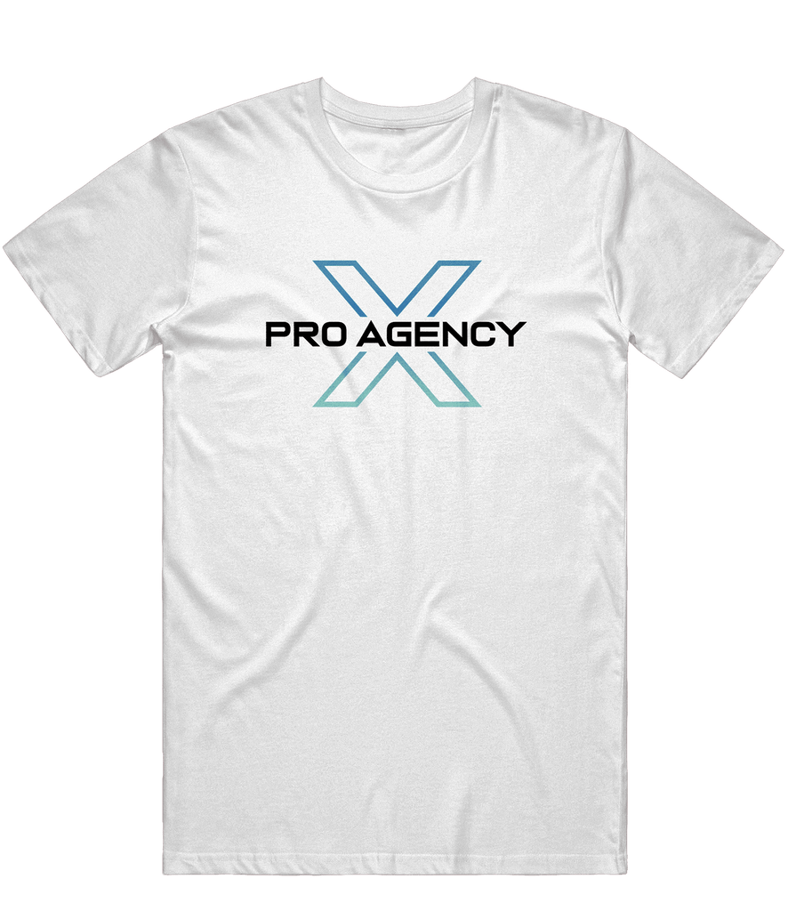 Pro X Agency Logo Tee - White - ARMA