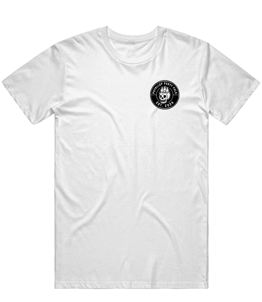 Puyallup Party Pals Icon Tee - White - ARMA