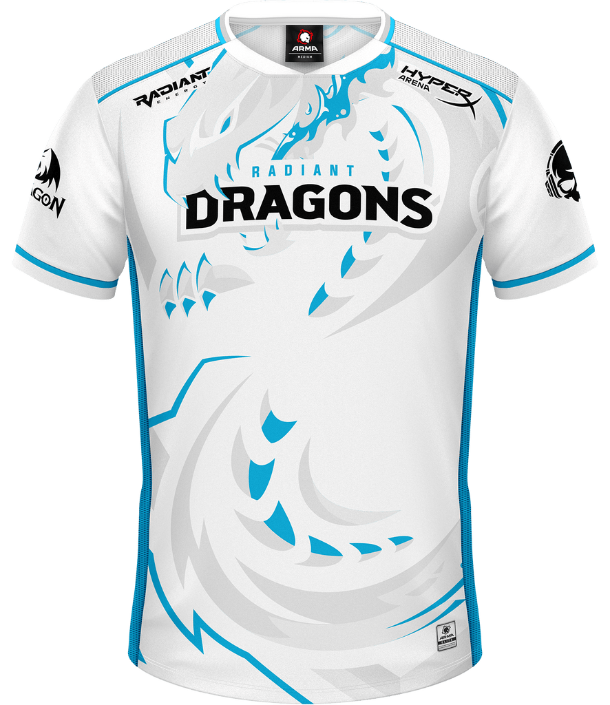 Radiant Dragons ELITE Jersey - White - ARMA