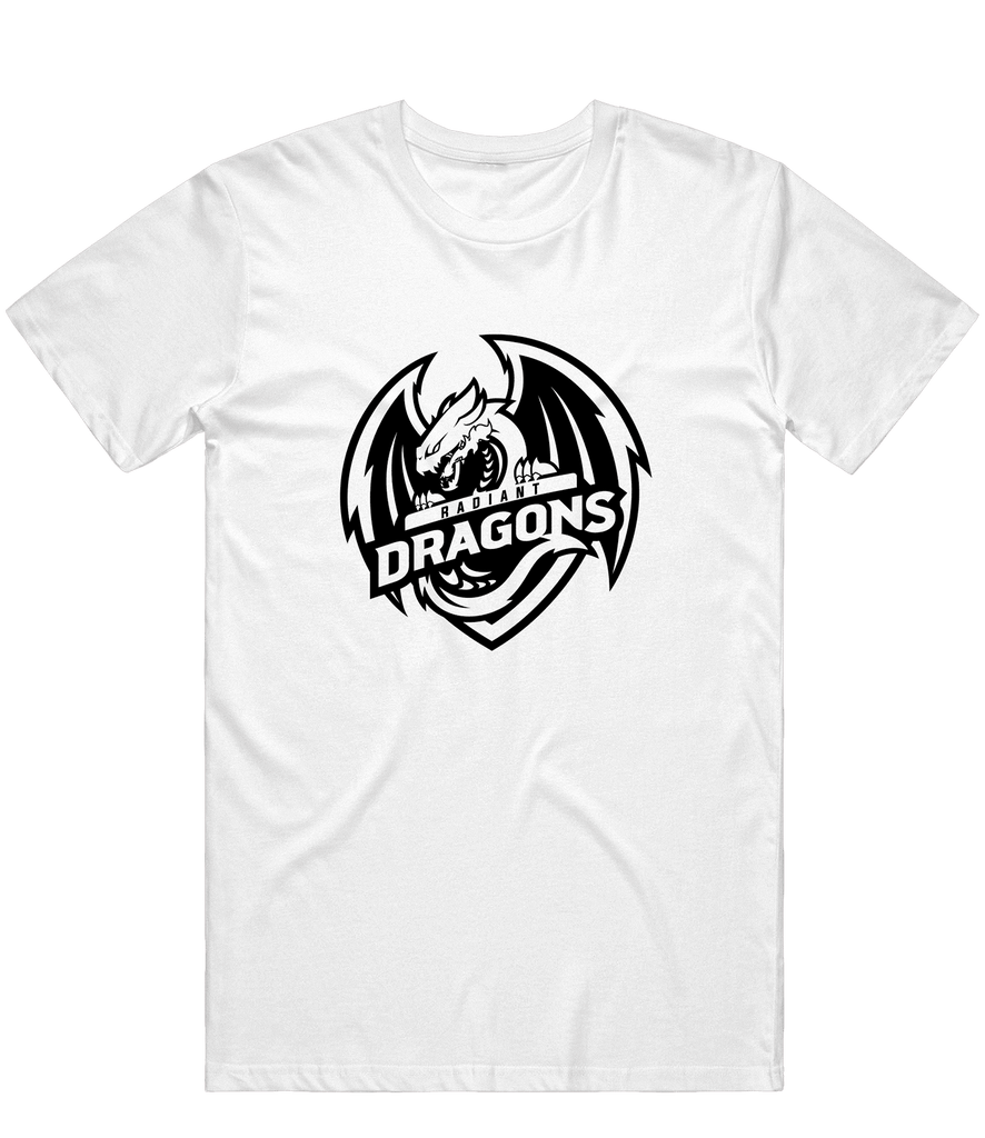 Radiant Dragons Logo Tee - White - ARMA