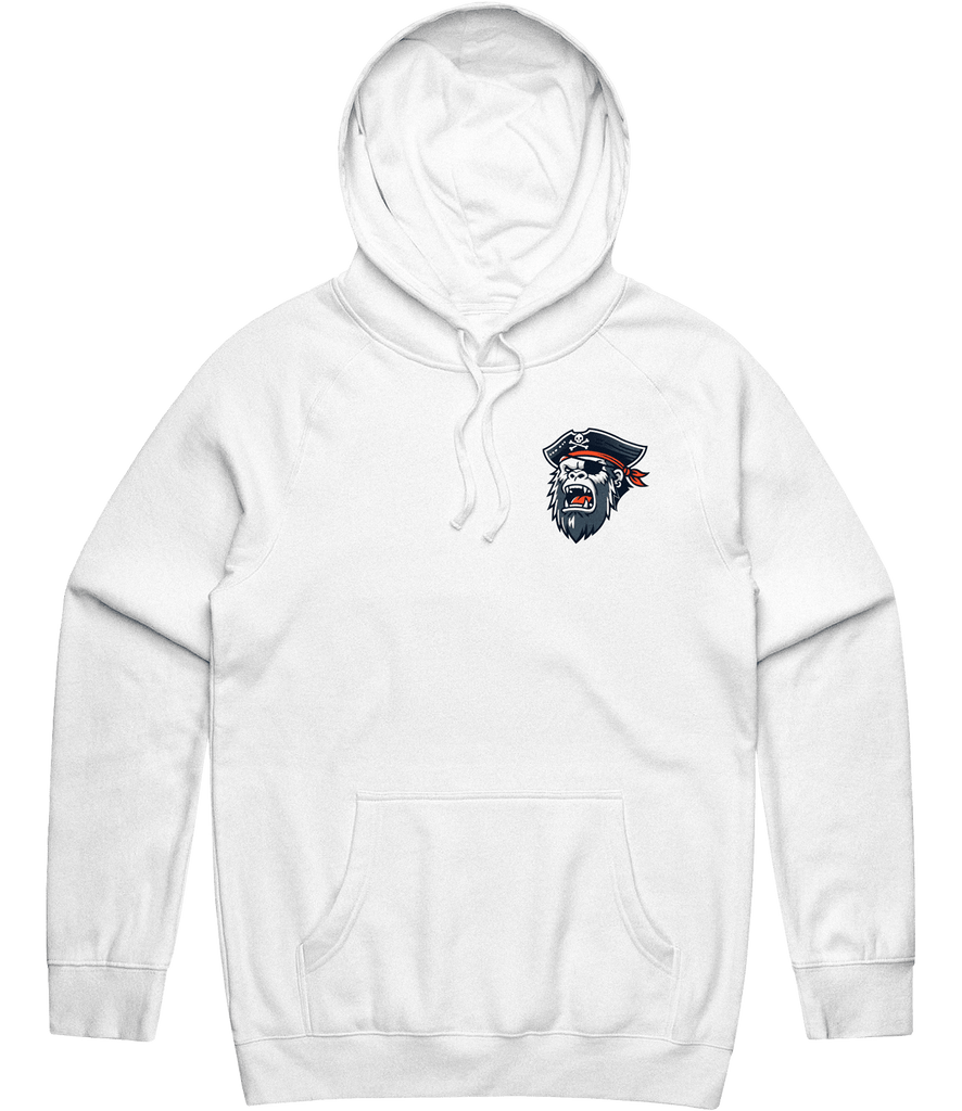 Rainier Raiders Icon Hoodie - White - ARMA