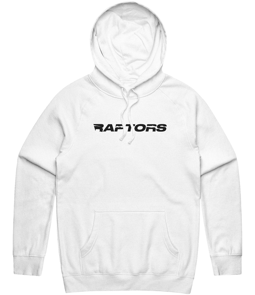 Raptors Text Hoodie - White - ARMA
