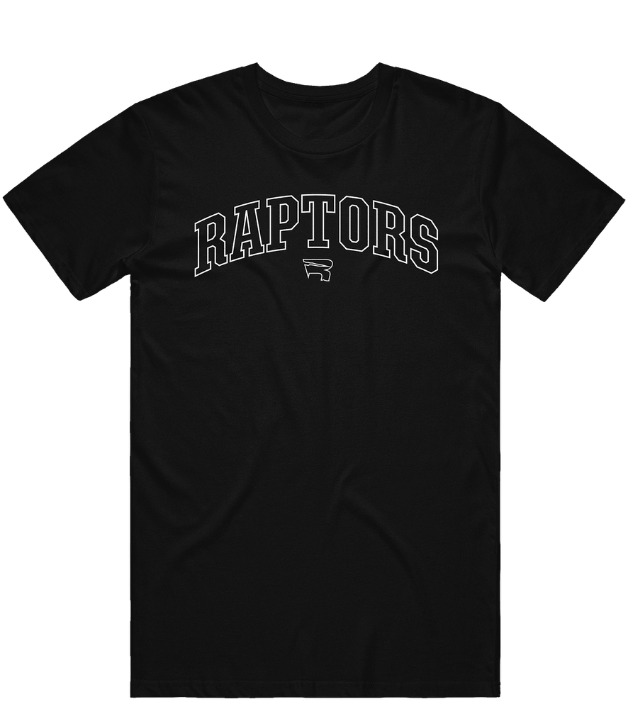 Raptors Varsity Tee - Black - ARMA
