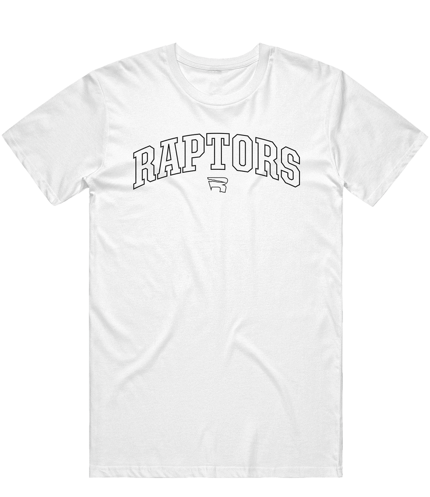 Raptors Varsity Tee - White - ARMA
