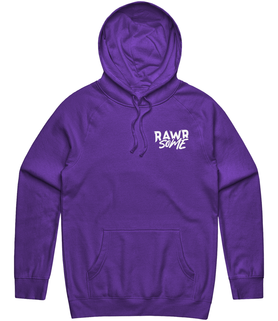 Rawr "RAWRSOME" Hoodie - Purple - ARMA