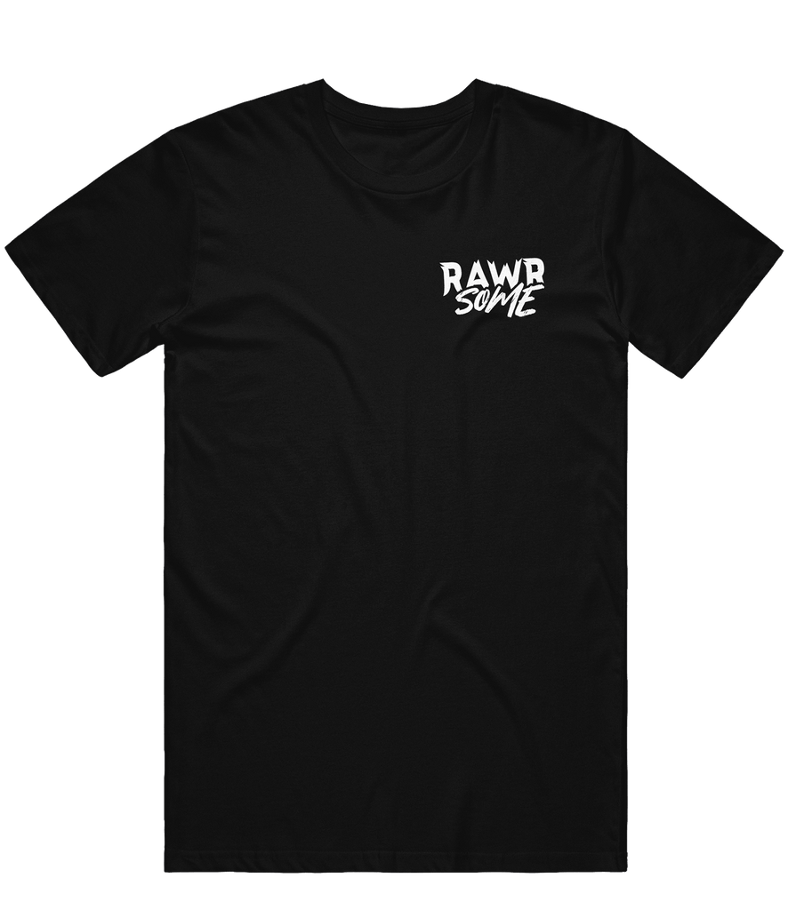 Rawr "RAWRSOME" Tee - Black - ARMA