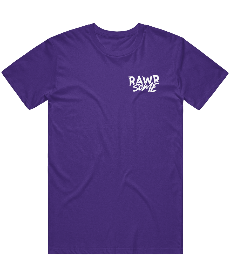 Rawr "RAWRSOME" Tee - Purple - ARMA