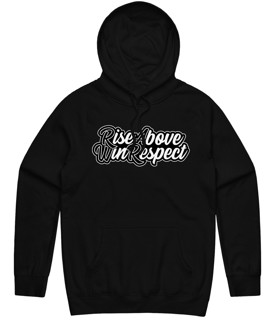 Rawr Slogan Hoodie - Black - ARMA