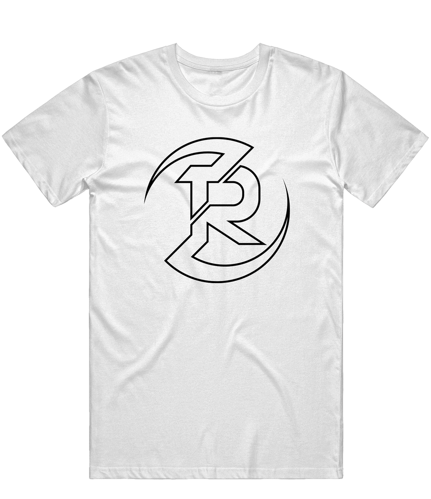 Reckless RP Outline Tee - White - ARMA