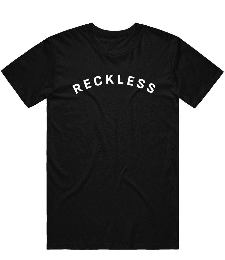 Reckless RP Text Tee - Black - ARMA