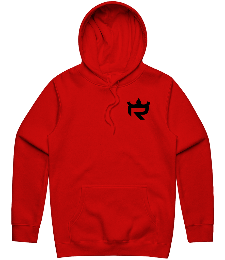 Reign Icon Hoodie - Red (Black Icon) - ARMA