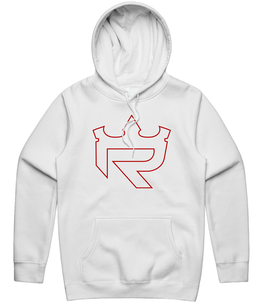 Reign Outline Hoodie - White - ARMA