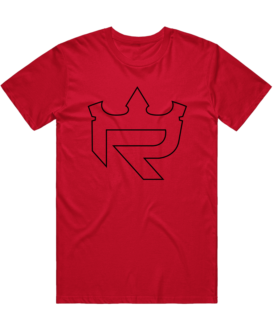 Reign Outline Tee - Red - ARMA