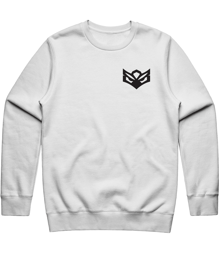 Relentless Icon Crewneck - White - ARMA
