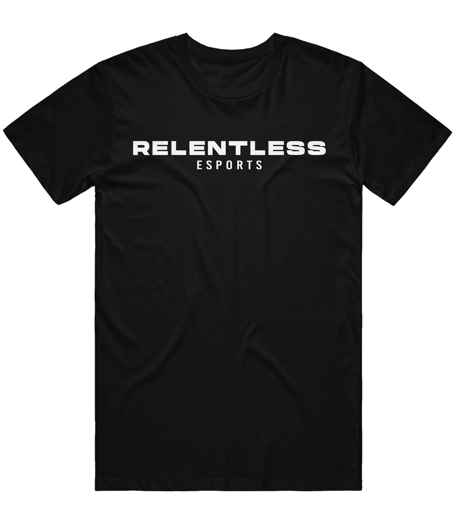 Relentless Text Tee - Black - ARMA