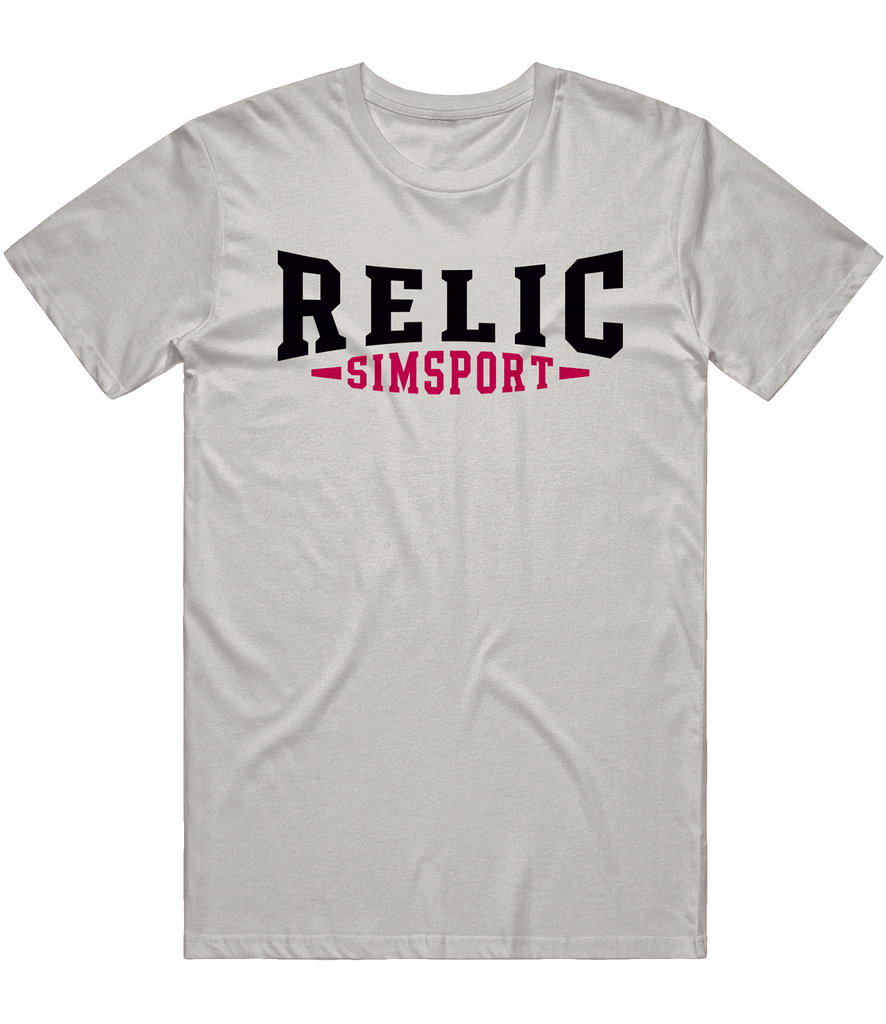 Relic Text Tee - Light Grey - ARMA