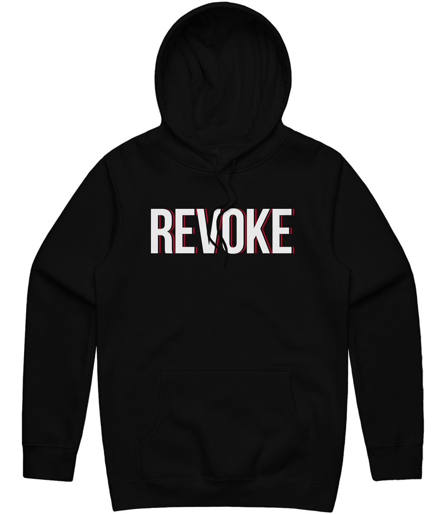 Revoke Text Hoodie - Black - ARMA