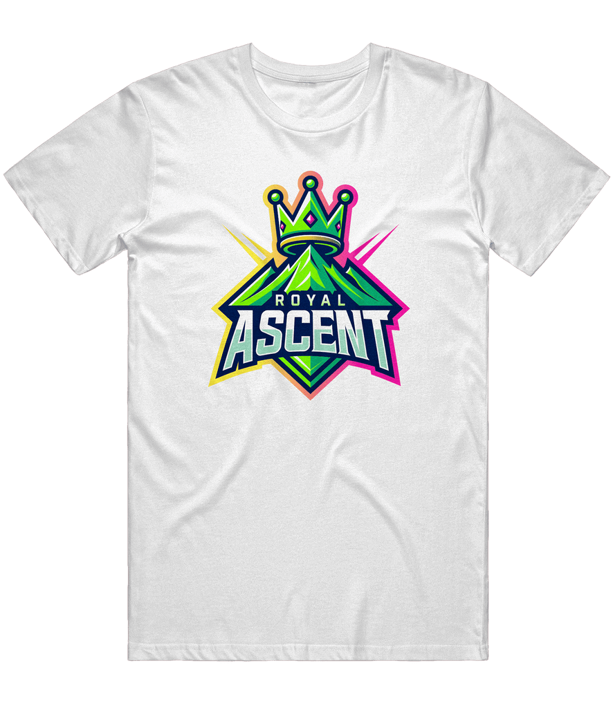 Royal Ascent Logo Tee - White - ARMA
