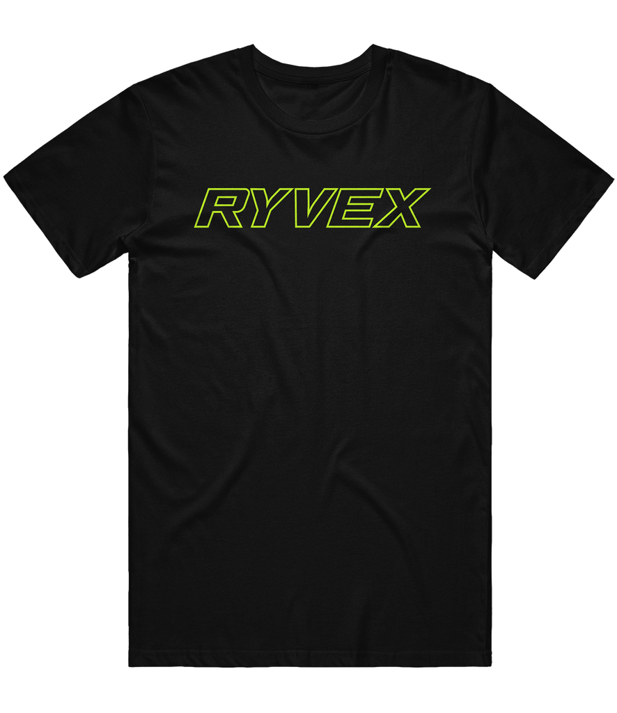 Ryvex Text Tee - Black - ARMA