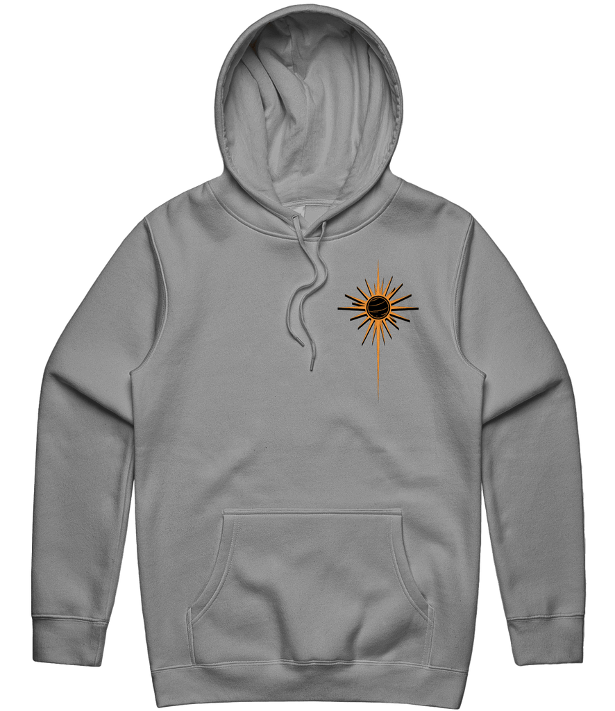 Shadowed Sun Icon Hoodie - Grey - ARMA