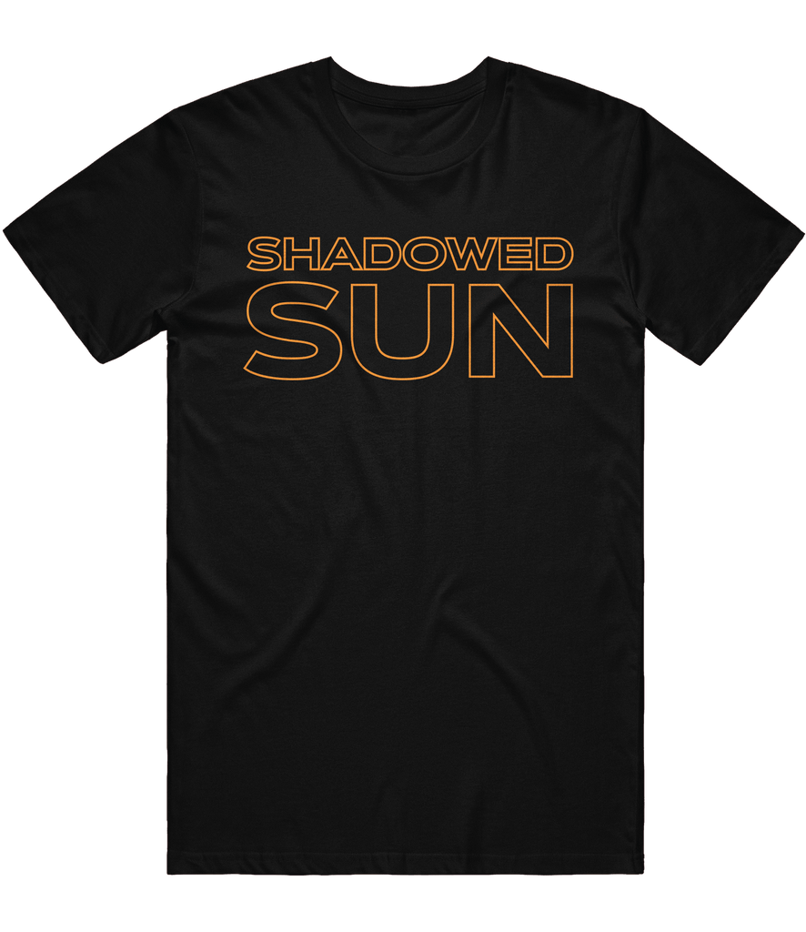 Shadowed Sun Text Tee - Black - ARMA