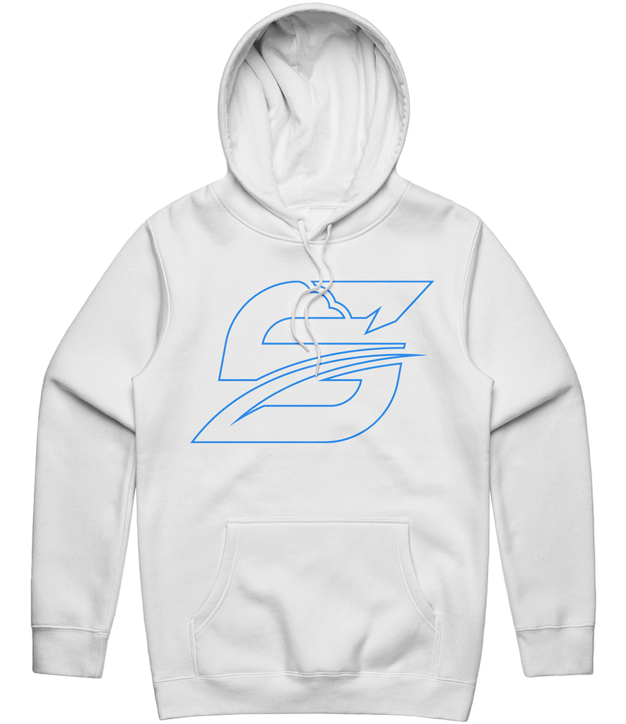 Sky Rising Outline Hoodie - White - ARMA