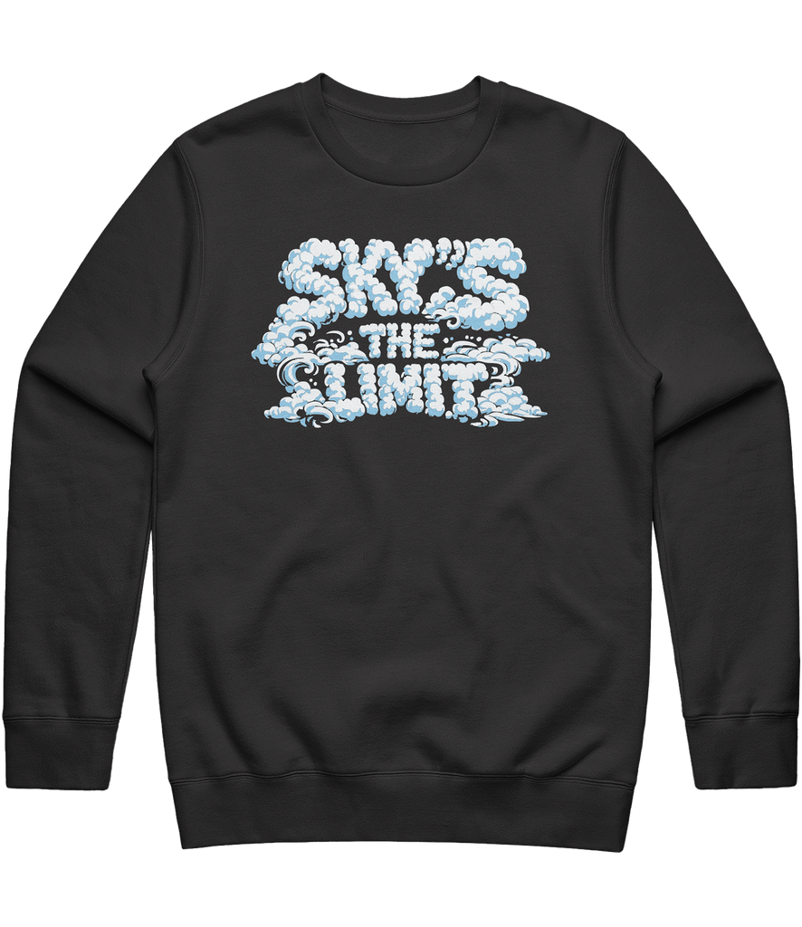 Sky Rising "Sky's The Limit" Crewneck - Charcoal - ARMA