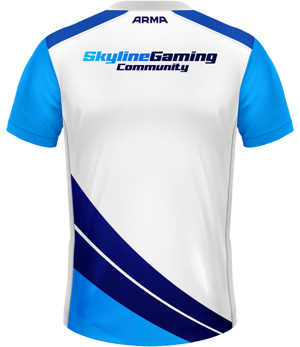 Skyline Gaming Community ELITE Jersey - White - ARMA