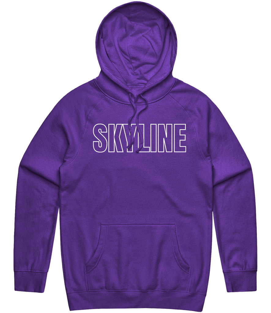 SkylineGG Text Hoodie - Purple - ARMA