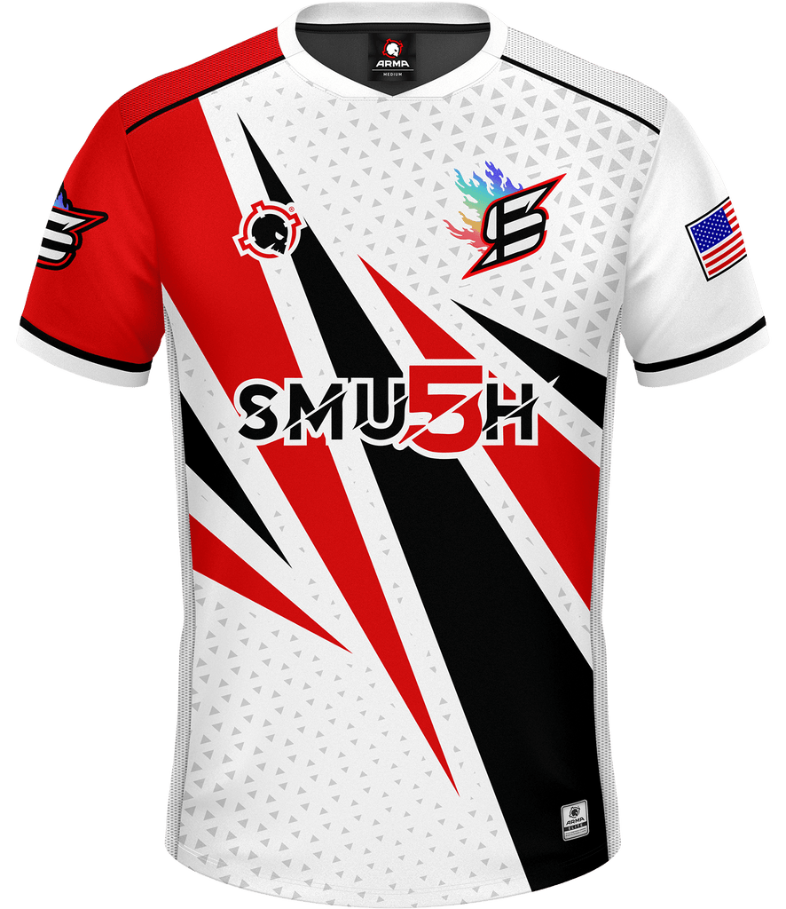SmU5h ELITE Jersey - White - ARMA