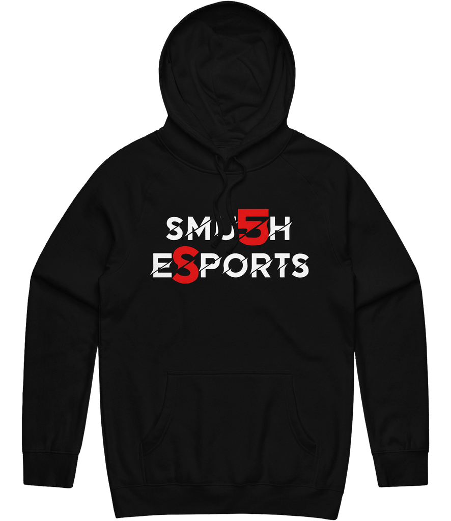 SmU5h Text Hoodie - Black - ARMA