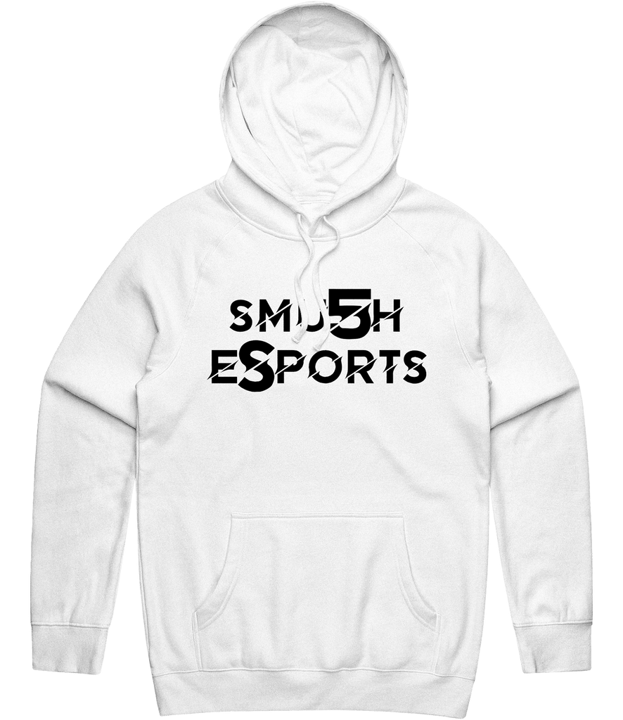 SmU5h Text Hoodie - White - ARMA