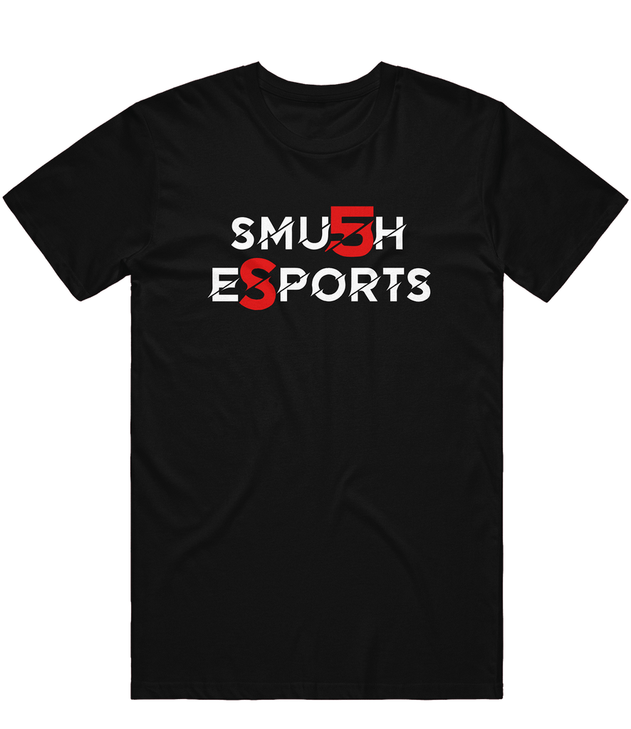 SmU5h Text Tee - Black - ARMA