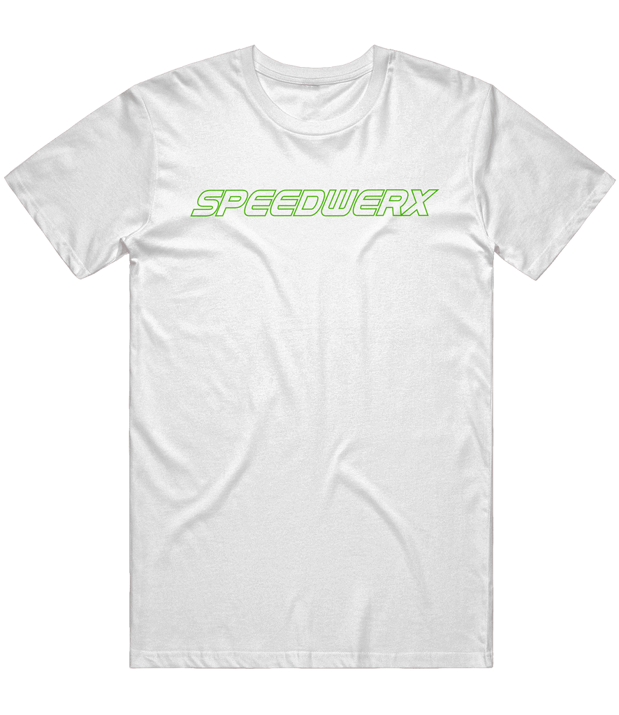 Speedwerx Text Tee - White - ARMA