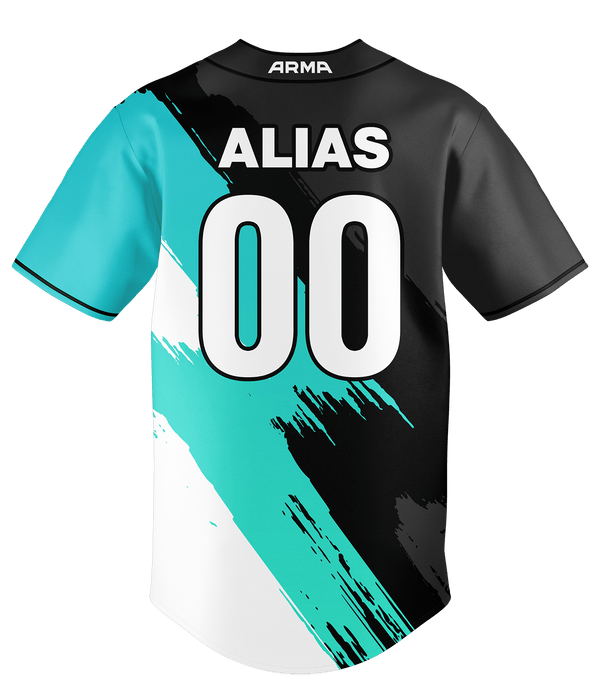 Spire Baseball Jersey - Black - ARMA